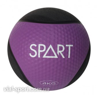 М'яч гімнастичний, медичний, обтяжений SPART Medicine Ball 4 kg