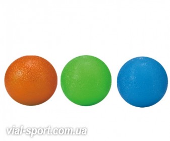 М'ячики-тренажери для кисті набір 3 шт. GRIP BALL LS3311