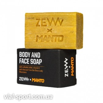 Мило для обличчя та тіла ZEW x MANTO for men