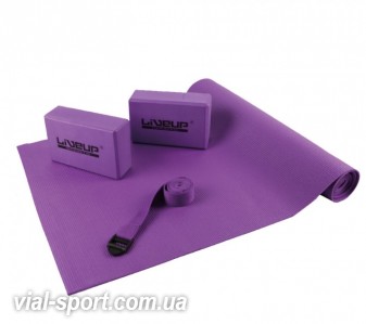 Набір для йоги LiveUp YOGA SET LS3240