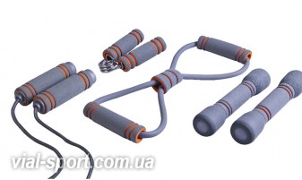 Набір для тренувань LiveUp Training Set Gray + Orange(LS3516)