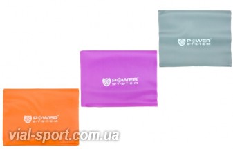 Набір стрічок (комплект 3шт) еспандер Power System PS-4007 Resistance Band Set