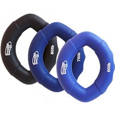 Набір овальних еспандерів для кисті HOMEGYM Hand Strengthener OVAL Набір з 3-х шт. 60-80 фунтів