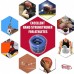 Набір овальних еспандерів для кисті HOMEGYM Hand Strengthener OVAL Набір з 3-х шт. 60-80 фунтів