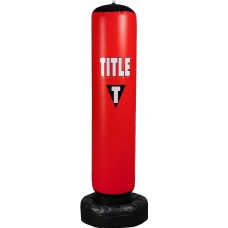 Підлоговий надувний мішок TITLE BOXING INFLATABLE punching BAG Червоний / Чорний