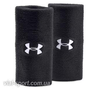 Напульсник Under Armour 6 " Performance Wristband чорний UNI 1218006-001