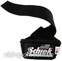 Нейлонові кистьові ремені для тяги з неопреном SCHIEK Basic Padded Lifting Straps 1000bps пара