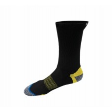 Шкарпетки Everlast men's performance crew socks black / yellow