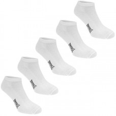 Шкарпетки Lonsdale 5 pack trainer socks mens white (5 пар)