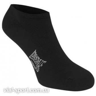 Шкарпетки Lonsdale Trainer socks Mens black