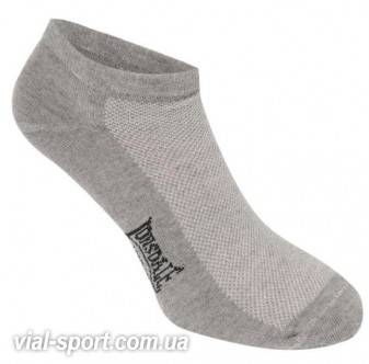 Шкарпетки Lonsdale Trainer socks mens grey