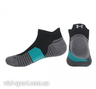 Шкарпетки Under Armour Speedform 2.0 No Show Tab Black / Silver чорний Уні 1315586-001