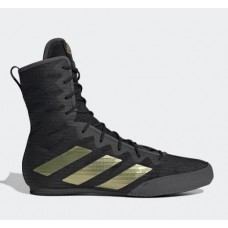 Взуття для боксу (боксерки) Adidas Box Hog 4 (чорний/золотий, GZ6116) 