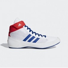 Взуття для боротьби Adidas Havoc. BD7129-біло-синього кольору