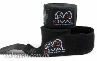 Бинти боксерські RIVAL Cotton Handwraps Black