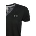 Футболка Under Armour Threadborne Train SSV Twist 1290179-001 чорна