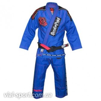 Кімоно для Джиу-Джитсу Break Point Light Weight Deluxe Blue BJJ Gi