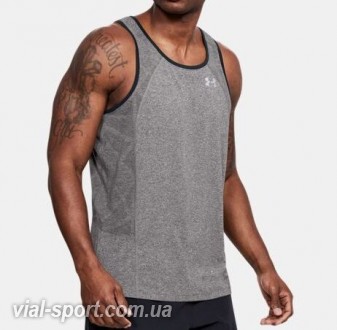 Майка Under Armour сіра THREADBORNE SWYFT SINGLET чоловік 1318416-019