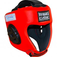 Відкритий Боксерський шолом RING TO CAGE USA BOXING APPROVED Competition Headgear червоний