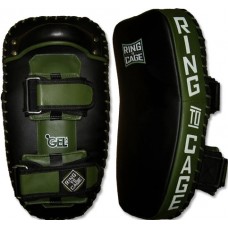 Пади для ММА і тайського боксу RING TO CAGE Deluxe Thai Pad RC36 чорний/морський зелений