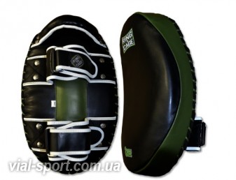 Пади для ММА і тайського боксу RING TO CAGE Oval shaped GelTech Curved Thai Pad пара RC37