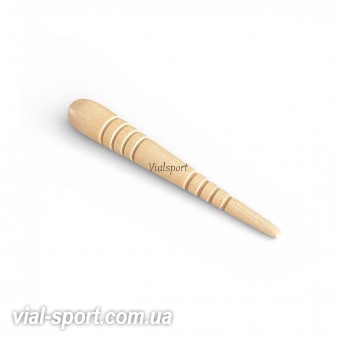 Паличка для точкового масажу з натурального бука