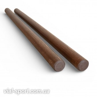 Парні палиці для Арніс або ескріма колір Венге бук