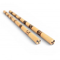 Парні палички з бука довжина 65 см, діаметр 2,5 см flaming tiger