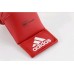 Рукавички Adidas без захисту пальця WKF. WKF approved. Колір червоний