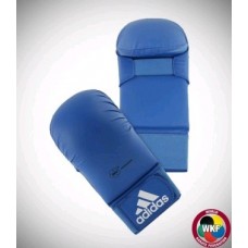 Рукавички Adidas без захисту пальця WKF. WKF approved. Колір Синій