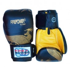 Рукавички боксерські FirePower FPBG8 Black / Yelow