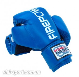 Рукавички боксерські FirePower FPBGA1 Blue