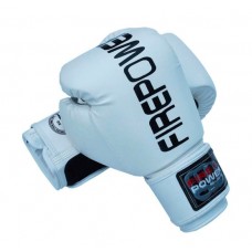 Рукавички боксерські FirePower FPBGA1 White