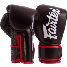 Рукавички боксерські PU на липучці FAIRTEX BGV14 чорний