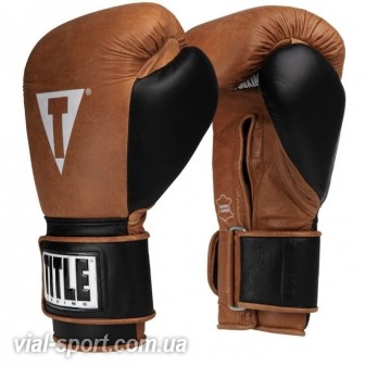 Рукавички боксерські TITLE Vintage Leather Bag Gloves