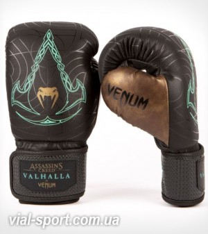 Рукавички боксерські VENUM Assassin's Creed Boxing Gloves чорний/бронзовий