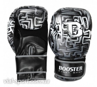 Боксерські рукавички Booster BT Labyrint Boxing Gloves (тренувальні) чорний