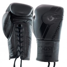 Рукавички Booster Dark side laces boxing gloves black