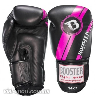 Рукавички Booster Pro foil v3 boxing gloves black / pink