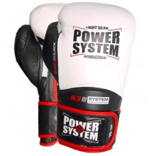 Рукавички для боксу PowerSystem PS 5004 Impact White