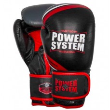 Рукавички для боксу PowerSystem PS 5005 Challenger Black / Red