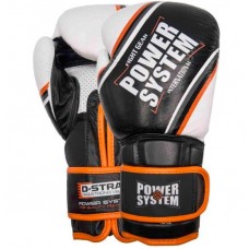 Рукавички для боксу PowerSystem PS 5006 Contender Black / Orange Line