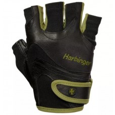 Рукавички для фітнесу HARBINGER 138 FlexFit Gloves Wash & Dry чорний/хакі 