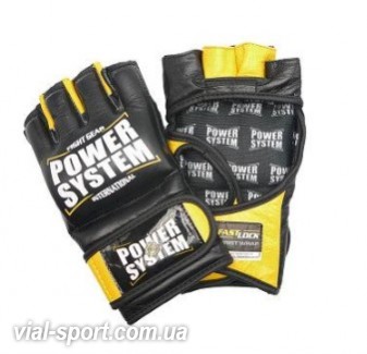 Рукавички для ММА Power System PS 5010 Katame Evo Black / Yellow