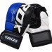 Рукавички для MMA RDX T6 MMA Sparring Gloves синій / чорний / білий