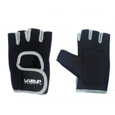 Рукавички для тренування LiveUp TRAINING GLOVES чорний / сірий