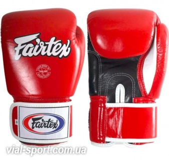 Рукавички Fairtex Muay Thai Boxing Gloves red / black