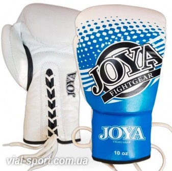 Рукавички Joya Kick-Boxing Glove Proffeshional on laces blue