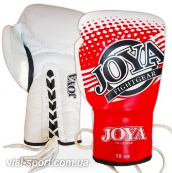 Рукавички Joya Kick-Boxing Glove Proffeshional on laces red