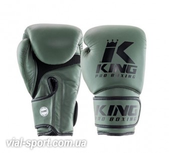 Рукавички King ProBoxing Bg Star (тренувальні) зелений